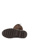 Women's Brown Suede Zippered Rubber Sole Genuine Leather Boots - 7