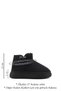 Women's Black Suede Thick-Soled Fur Boots - 3