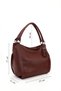 Women's Burgundy Tassel Shoulder Bag - 3