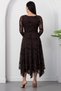 Crew Neck Skirted Glitter Tulle Dress Dks1387-1 - 8