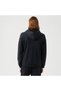 Go-To Embroidered Star Chevron Unisex Black Hooded Sweatshirt - 7