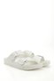 WHITE Women's Daily Slippers with Heart Buckle 34046 - 4