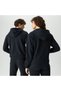 Go-To Embroidered Star Chevron Unisex Black Hooded Sweatshirt - 2
