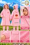 4 Color Children's Raincoat with Transparent Visor, Snap Fasteners and Zippered Carrying Bag - 4