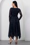 Crew Neck Skirted Glitter Tulle Dress Dks1387-1 - 7