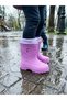 Konay Ab48 Girls' Wool Inside Rain Boots