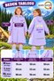 4 Color Children's Raincoat with Transparent Visor, Snap Fasteners and Zippered Carrying Bag - 3