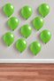 12 inch light green balloon 10pcs - 4