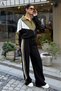 Women's Parachute Fabric Detailed Zippered Tracksuit Set - 5