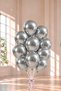 12 inch chrome silver balloon 10pcs