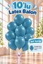 12 inch ocean blue 10pcs balloon - 2