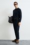 Grand Men's Sweater Navy Blue - 3