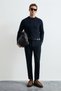 Grand Men's Sweater Navy Blue