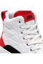Men's High Sole White Parachute Fabric Red Skin Detailed Sports Shoes - 4