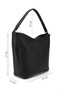 women's black hand and shoulder bag - 4