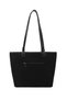 Women's Black Suede Shoulder Bag - 6