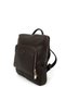 Women's Brown Genuine Leather Handbag and Backpack - 4