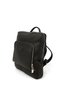 Women's Black Genuine Leather Handbag and Backpack - 5