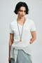 Perses Women's T-Shirt Off-White - 4