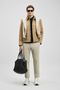 Remy Smart Men's Chino Pants Slim Fit Beige - 3