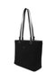Women's Black Suede Shoulder Bag - 5