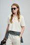 Narın Women's Polo T-Shirt Off-White - 3