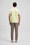Laon Smart Men's Polo T-Shirt Light Yellow - 6