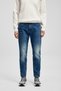 Mark Smart Jean Men's Trousers Slim Fit Blue - 2