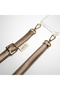 iPhone 15 Pro Satin Phone Strap Phone Case with Strap - Mink Color - 3