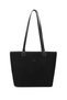 Women's Black Suede Shoulder Bag