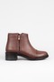 Women's Genuine Leather Double Zipper Extra Soft Boots - 6