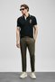 Sam Smart Men's Chino Pants Slim Fit Earth
