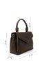 Women's Brown Long Strap Hand and Shoulder Bag - 4
