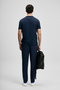Soft Modern Graphic T-Shirt Navy Blue - 6