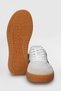 Unisex White Green Suede Detailed Gum Sole Retro Sneaker Sports Shoes - 5