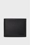 Breton Men's Leather Wallet Black