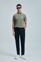 Marco Smart Men's Chino Trousers Slim Fit Navy Blue