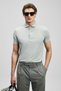 Spencer Hi-Tech Seamless Polo T-Shirt Light Gray