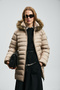 Elit Goose down Women's Coat Beige - 2