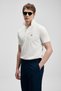 Carter Smart Men's Polo T-Shirt Off-White - 3
