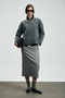 Emily Women's Skirt Gray - 3