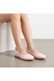 Girls' Stylish Ballet Flats with Pink Stone-Embedded Orthopedic Soles - 2