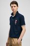 Brady Smart Men's Polo Shirt Navy Blue - 4
