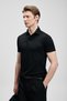 Jaxon Hi-Tech Seamless Polo T-Shirt Black - 2