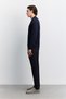 Men's Navy Blue Crew Neck Easy-Iron Regular Fit Sweatshirt B001035 - 3