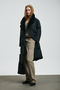 Hermes Goose down Women's Coat Black - 5
