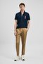 Brady Smart Men's Polo Shirt Navy Blue - 3