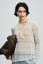 Lace Women's Sweater Cream - 2