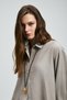 Mıla Women's Silk Shirt Mink - 5