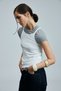 Isla Women's Sleeveless T-Shirt Off White - 6